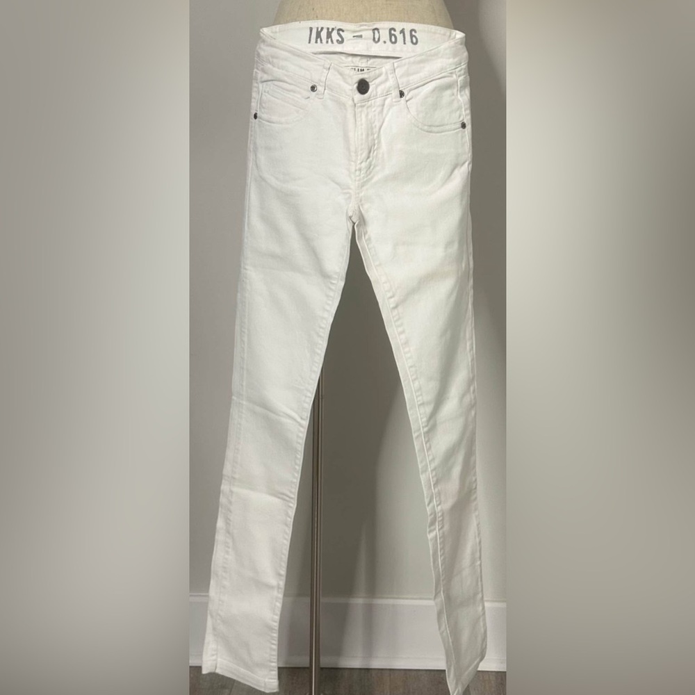 IKKS: Off-White Denim Skinny Pants